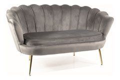 Софа CAMELLIA 2 Velvet Signal Сірий