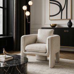 Кресло GALA Mebel Elite серое реальная фотография