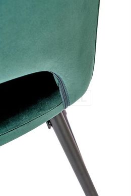 Напівбарний стілець H-107 Halmar Темно-Зелений жива фотографія