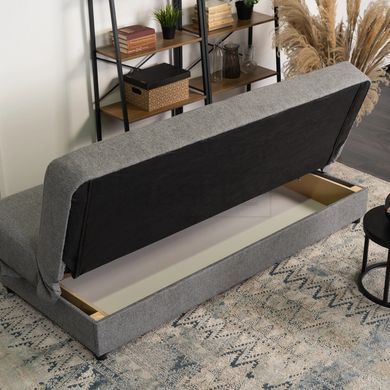 Диван MEBEL ELITEARUBA 188 см Сірий