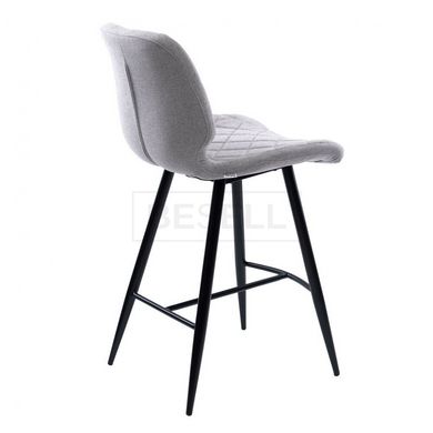 Напівбарний стілець DIAMOND Concepto Світло-сірий жива фотографія