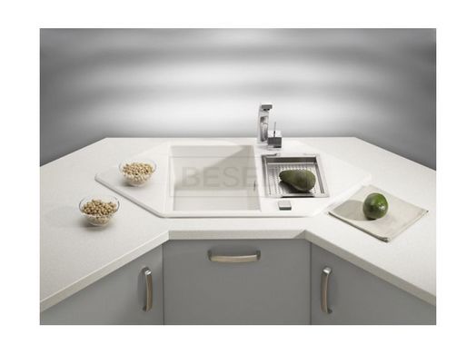 Двойная кухонная мойка CUBO 80 А51 Alveus 95,2x50x19,5 Темный Беж