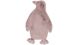 Пухнастий Килим Lovely Kids Arhome у формі Пінгвіна 52х90 Рожевий жива фотографія