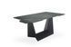 Стол Обеденный EDMUND CERAMIC Marquina Black Matt Bjorn 160(240)х90 Черный Эффект Мрамора реальная фотография