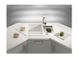 Подвійна  кухонна мийка CUBO  80 А56 Alveus 95,2x50x19,5 Теракотовий