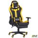 Комп'ютерне крісло VR Racer Dexter Rumble AMF Чорний Жовтий