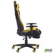 Комп'ютерне крісло VR Racer Dexter Rumble AMF Чорний Жовтий