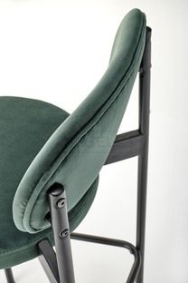 Напівбарний стілець H-108 Halmar Зелений жива фотографія