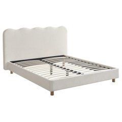 Кровать IZMIR Mebel Elite 160x200 Cream реальная фотография
