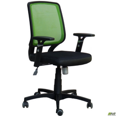 Компьютерное кресло Онлайн AMF Черный Салатовый реальная фотография