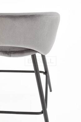 Полубарный стул H-96 Halmar Серый реальная фотография