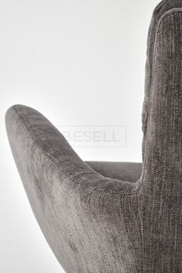 Кресло поворотное K-495 Halmar Серый реальная фотография