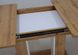 Раскладной стол TITAN D/B Intarsio 140(180)x80 Белая аляска РЕ / Дуб Тахо