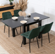 Стіл розкладний MEBEL ELITE MAX 80(160)х80 см Чорний