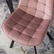 Стілець оксамитовий MEBEL ELITE RICK Рожевий
