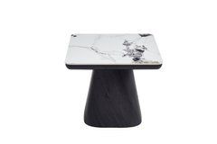 Столик журнальний CT DALAS Bjorn 60x60 PP White Glossy жива фотографія