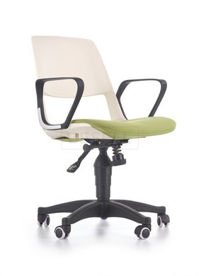Компьютерное кресло JUMBO Нalmar Бело-зелёный реальная фотография