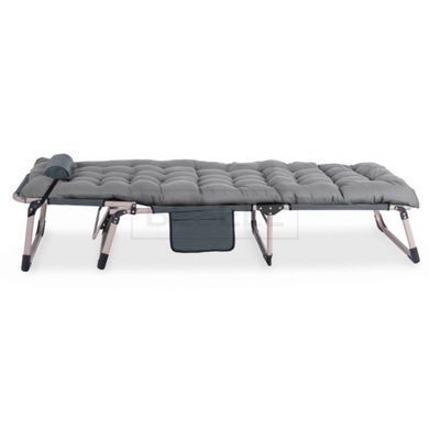 Шезлонг Garden Lodge  SATURN&nbsp;Mebel Elite Grey реальная фотография