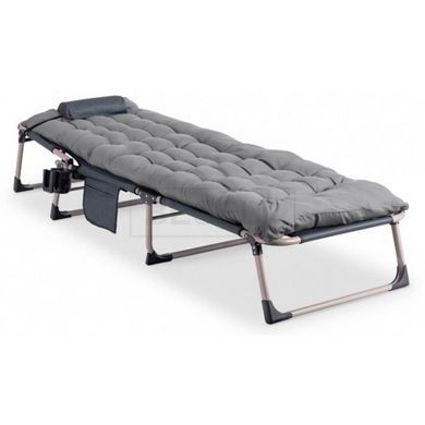 Шезлонг Garden Lodge  SATURN&nbsp;Mebel Elite Grey реальная фотография