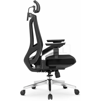 Стілець офісний обертовий MEBEL ELITE WILLY Чорний жива фотографія