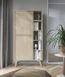 Стелаж Perfect Home Форест / Forest RG80 2-дверний Беж пісочний/ялиця сканді