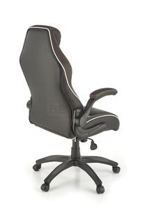 Компьютерное кресло HAMLET Halmar Черный/Серый реальная фотография