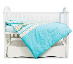 Переменная постель 3 эл Twins Comfort Утята голубые