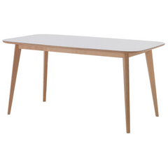 Стол Обеденный NORDMYRA IKEA 150x85 Белый реальная фотография