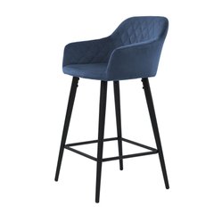 Полубарный стул ANTIBА Concepto Синий реальная фотография