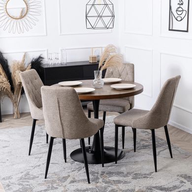 Стілець MEBEL ELITE CORK 2 Бежевий жива фотографія