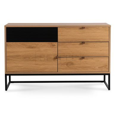 Комод MEBEL ELITE ISEO Дуб реальная фотография