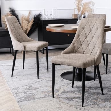 Стілець MEBEL ELITE CORK 2 Бежевий жива фотографія