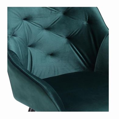 Кресло K-487 Halmar Темно-зеленый реальная фотография