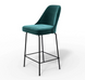 Полубарный стул BERLIN M bar Bonsso Зеленый / Металл реальная фотография