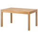 Стол Обеденный Раскладной BJURSTA IKEA 180/220x84 Дерево