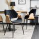 Стул DAKOTA Velvet Mebel Elite , Черный / Золотой дуб