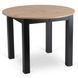 Стіл розкладний MEBEL ELITE HARRY 102(142)х102 см Дуб артизан/Чорний