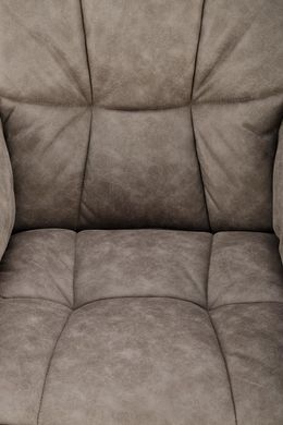 Кресло поворотное K-523 Halmar Серый/черный реальная фотография