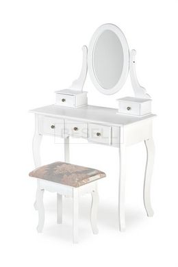 Туалетный столик SARA Halmar Белый реальная фотография