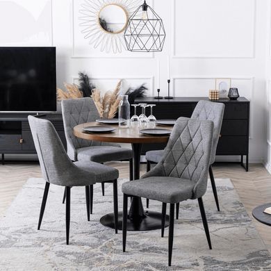 Стул MEBEL ELITE CORK 2 Серый реальная фотография