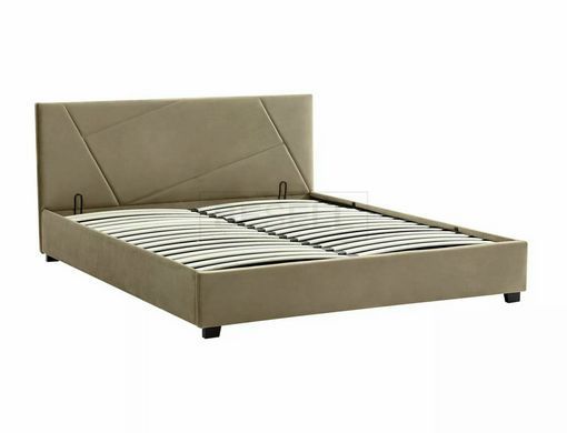 Ліжко COLUMBIA Velvet Signal 160x200 Беж жива фотографія
