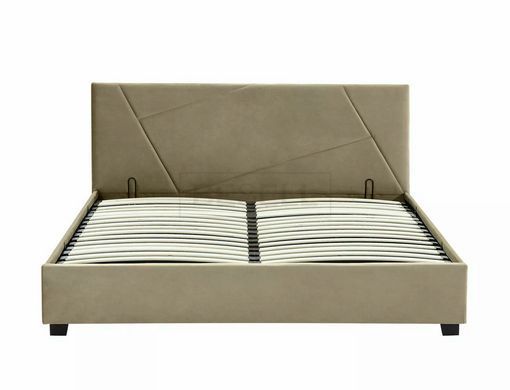 Ліжко COLUMBIA Velvet Signal 160x200 Беж жива фотографія