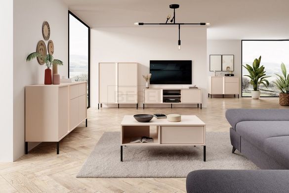Комод Perfect Home Даст/Dast 3-дверный с 2 ​​ящиками 3D2S/153 Беж реальная фотография