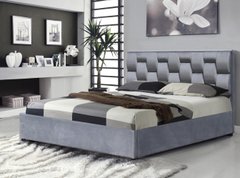 Кровать ANNABEL Halmar 160*200 Серый реальная фотография