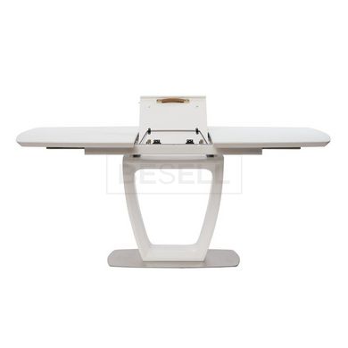 Стол Обеденный RAVENNA 120-160 см Concepto Белый / MATT WHITE реальная фотография
