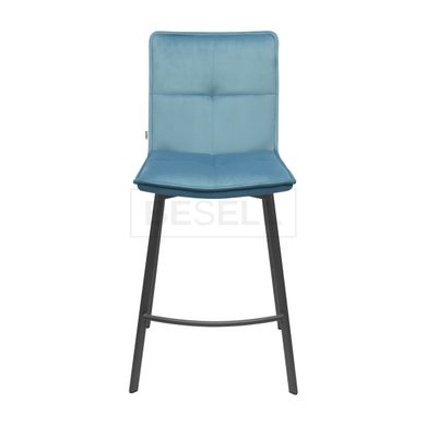 Полубарный стул LARS Bjorn Синий реальная фотография