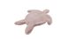 Пушистый Ковер Lovely Kids Arhome в форме Черепахи 68х90 Розовый