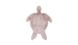 Пушистый Ковер Lovely Kids Arhome в форме Черепахи 68х90 Розовый