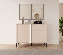 Комод Perfect Home Даст / Dast 2-дверний з 1 шухлядою 2DS/104 Беж жива фотографія