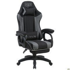 Кресло геймерское VR Racer Textile Dyson темно-серый/черный
